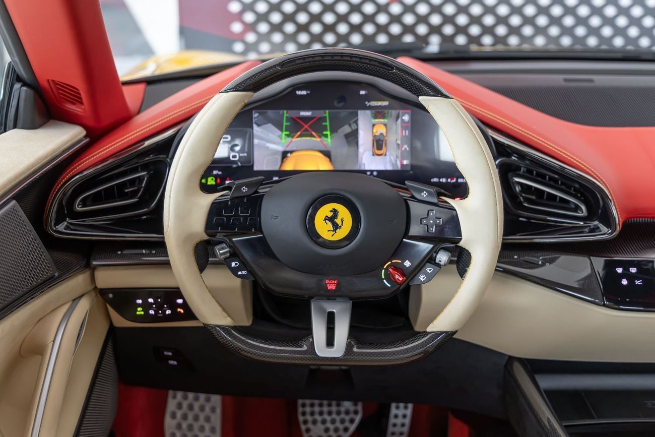 فيراري بوروسانجوي STD FERRARI PUROSANGUE | FULL CARBON INTERIOR | FULLY LOADED | 2025