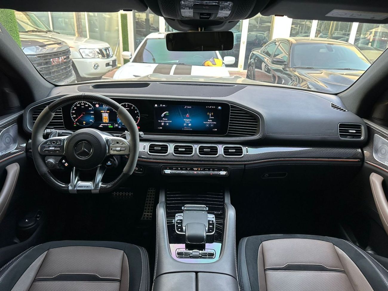 Mercedes-Benz GLS 63 MERCEDES BENZ AMG GLS63S 2021 GCC FULL OPTION ORIGINAL PAINT PERFECT CONDITION UNDER WARRANTY