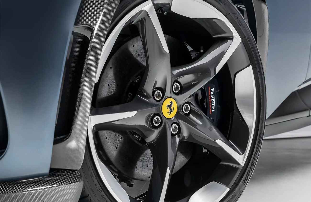 Ferrari Purosangue 6.5L V-12 Naturally Aspirated Engine