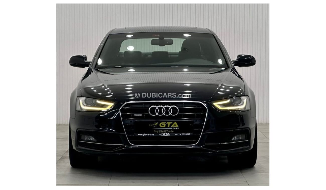 Audi A4 2015 Audi A4 3.0T Quattro, Service History, Excellent Condition, GCC