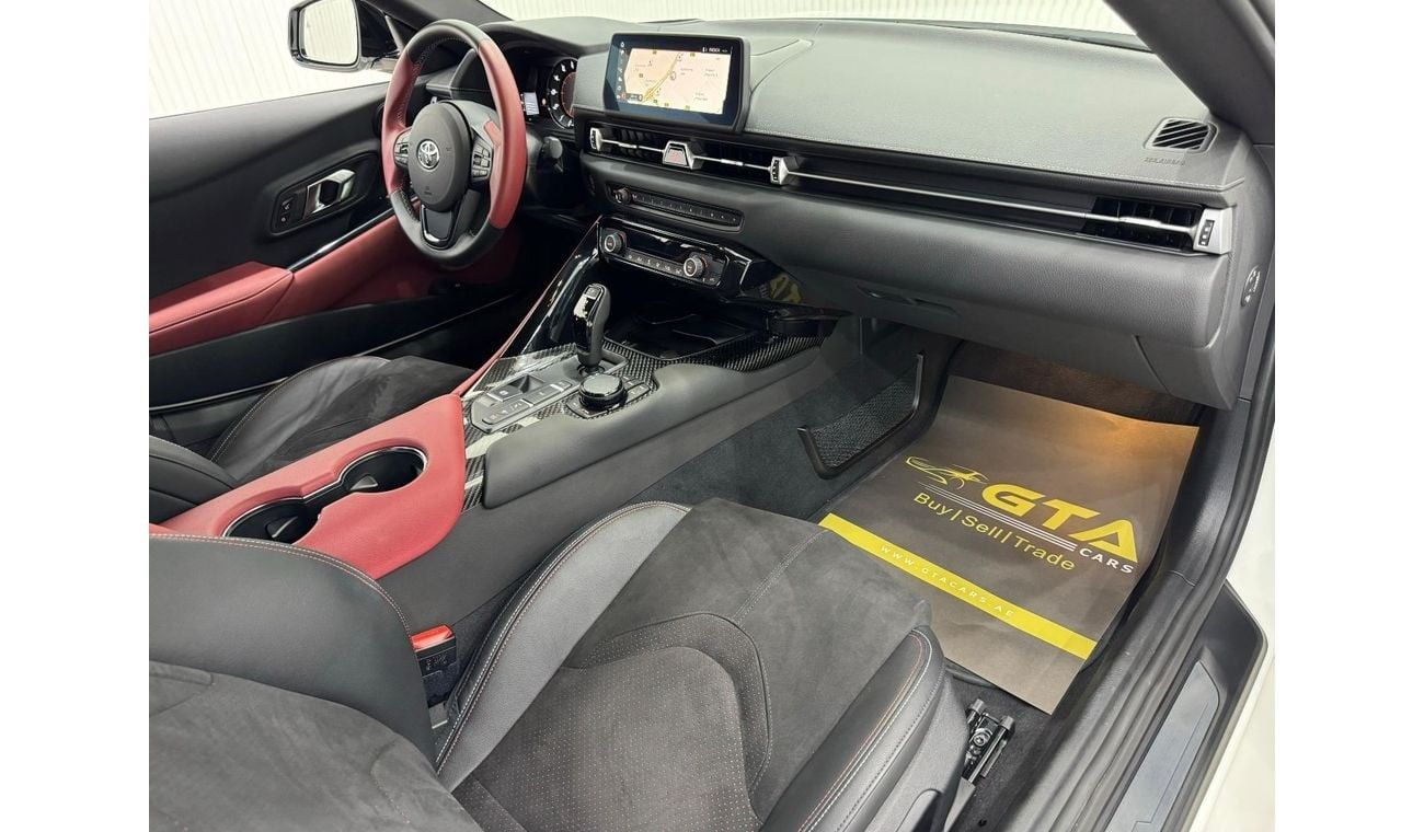 تويوتا سوبرا GR 3.0L A/T 2024 Toyota Supra GR, Toyota Warranty, Carbon Fiber Package, Very Low Kms, GCC