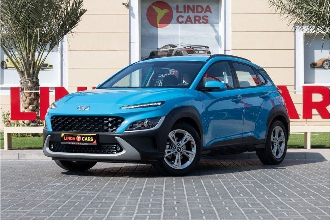 Hyundai Kona Hyundai Kona 2023 GCC under Agency Warranty with Flexible Down-Payment.
