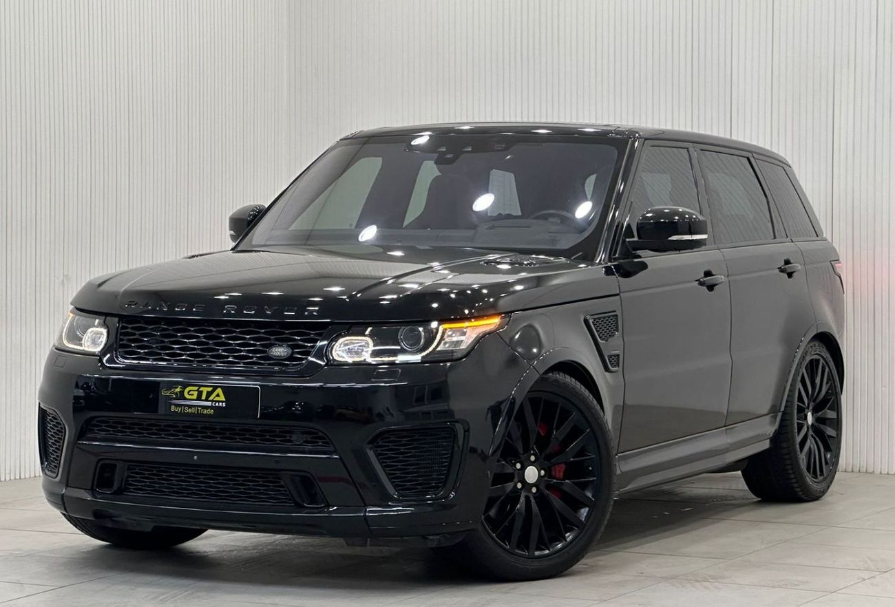 Land Rover Range Rover Sport 2017 Range Rover Sport SVR, One Year Warranty, Service History, GCC