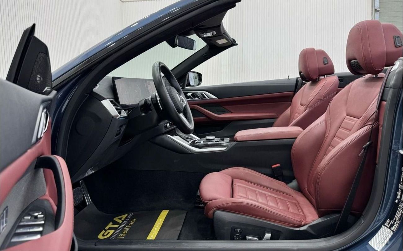 BMW 430i M-Sport Convertible 2024 BMW 430i M-Sport Convertible, 2026 BMW Warranty + Service Pack, Low Kms, GC