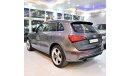 Audi Q5 EXCELLENT DEAL for our Audi Q5 S-Line 3.0T Quattro 2014 Model!! in Grey Color! GCC Specs