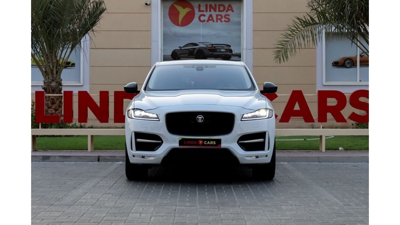 Jaguar F Pace Jaguar F-Pace R-Sport 2019 GCC under Agency Warranty and Service Contract with Flexible Down-Payment