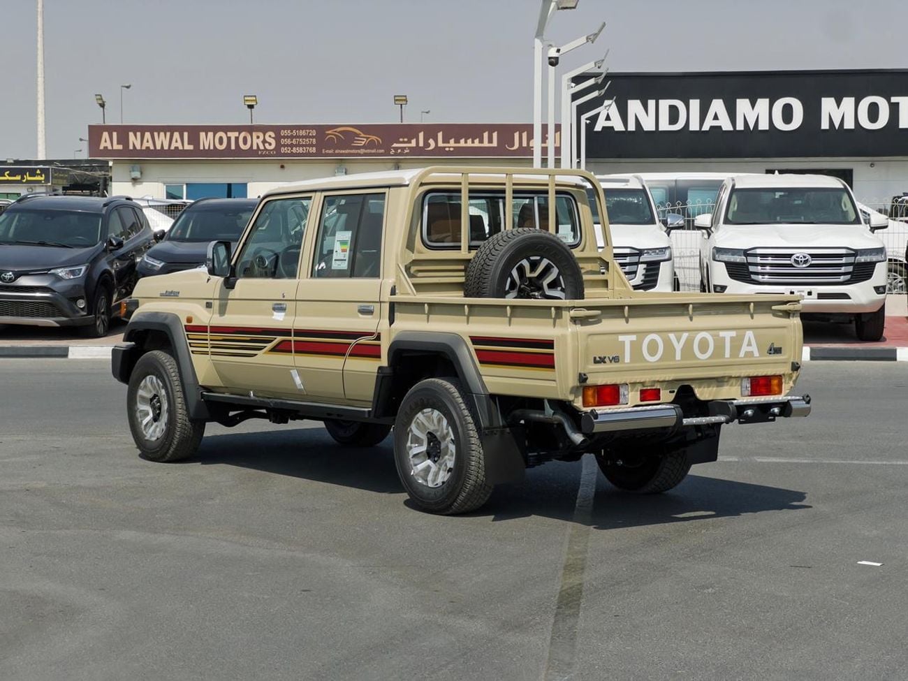 تويوتا لاند كروزر بيك آب EXPORT ONLY - LC 79 D/C LX-Z A/T