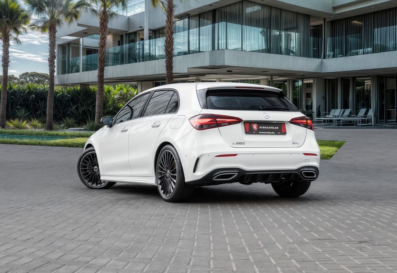 مرسيدس بنز A 200 AMG 2,937 P.M  | 0% Downpayment | A200 AMG NIGHT PACK | AGENCY WARRANTY!