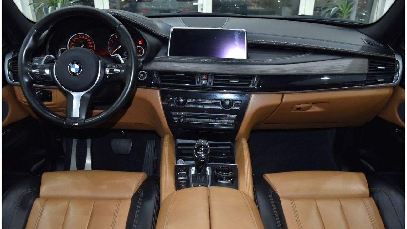 BMW X6 EXCELLENT DEAL for our BMW X6 M xDrive35i ( 2016 Model ) in Dark Blue Color GCC Specs
