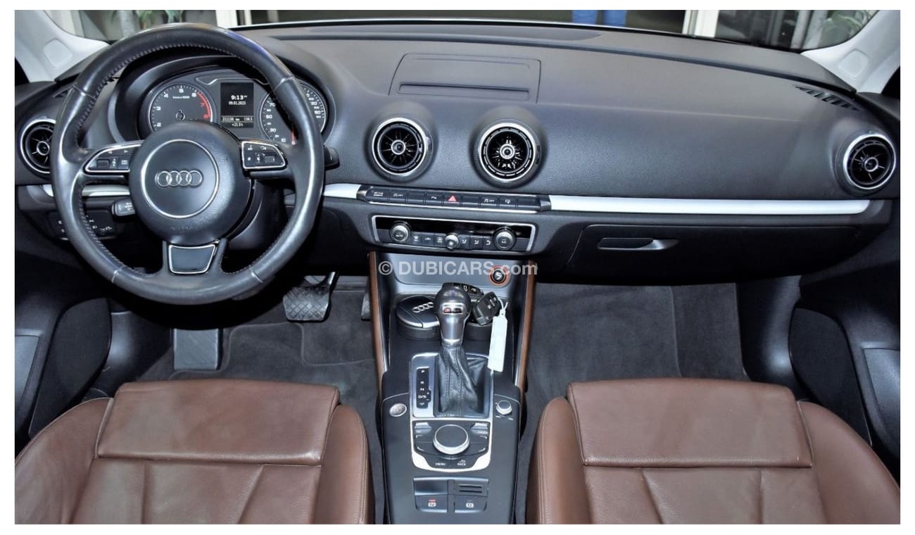 Audi A3 EXCELLENT DEAL for our Audi A3 ( 2015 Model ) in Silver Color GCC Specs