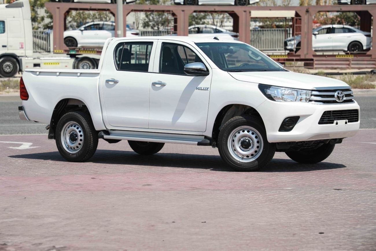Toyota Hilux 2025 TOYOTA HILUX DLX 2.7 - WHITE inside MAROON | Export Only