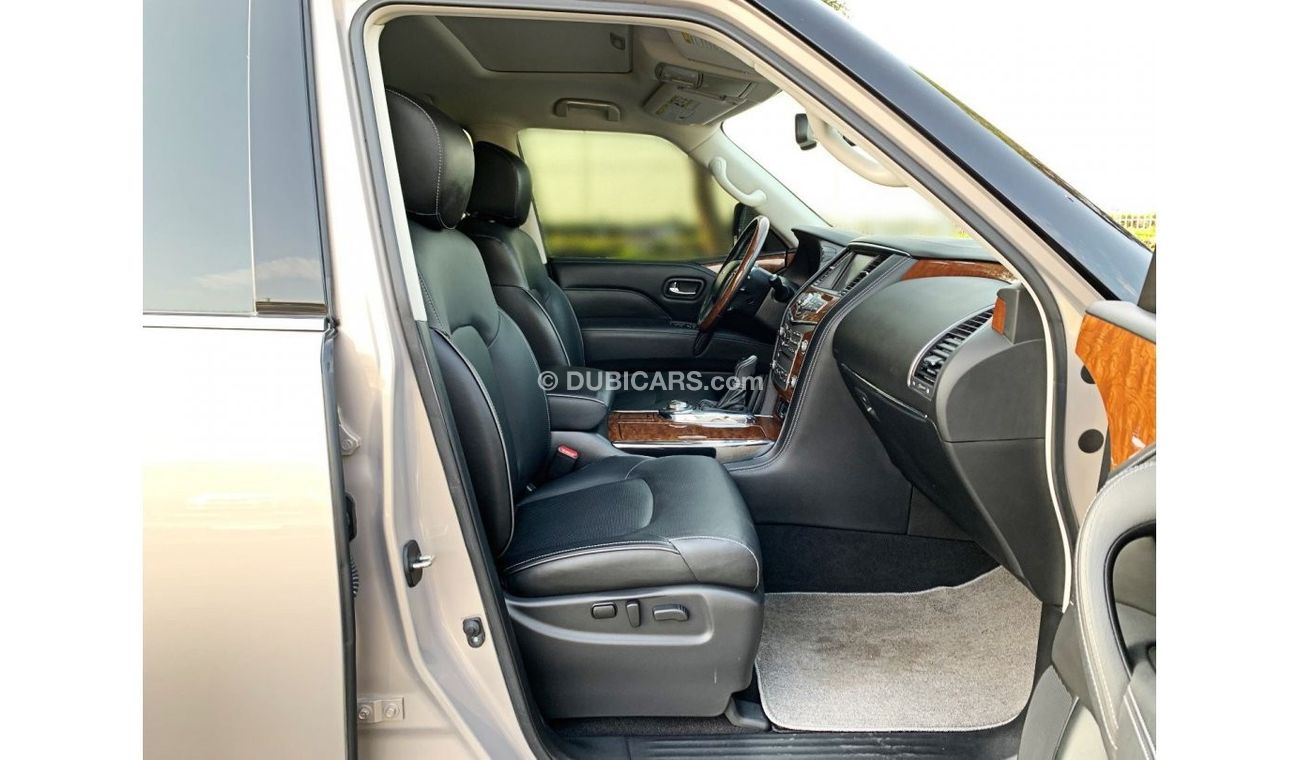 Infiniti QX80 Luxe 7st Black Edition 5.6L-8 Cyl-Full Option- Excellent Condition- Bank Finance Available -Low Kilo