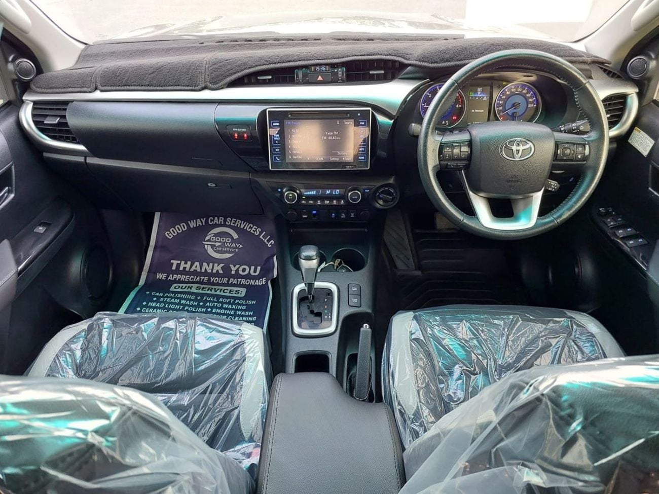 تويوتا هيلوكس GLX TOYOTA HILUX PICKUP RHD 2016 MODEL 2.8 L DIESEL AUTOMATIC(PM79021)