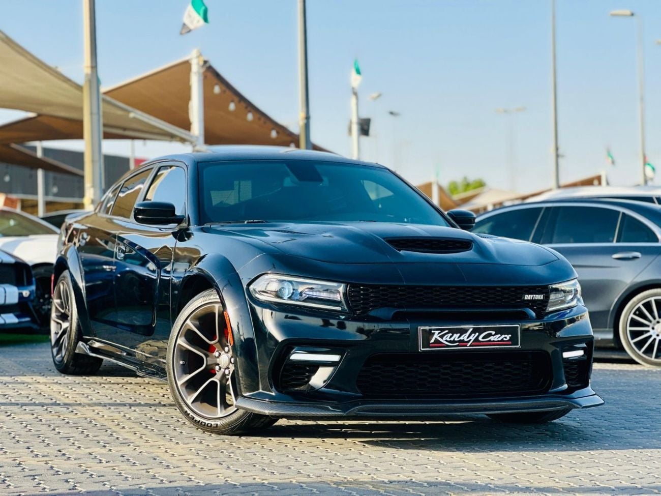 Dodge Charger 5.7L R/T | Monthly AED 1960/- | 0% DP | Sunroof | Widebody Kit | Fog Lights | # 50888S