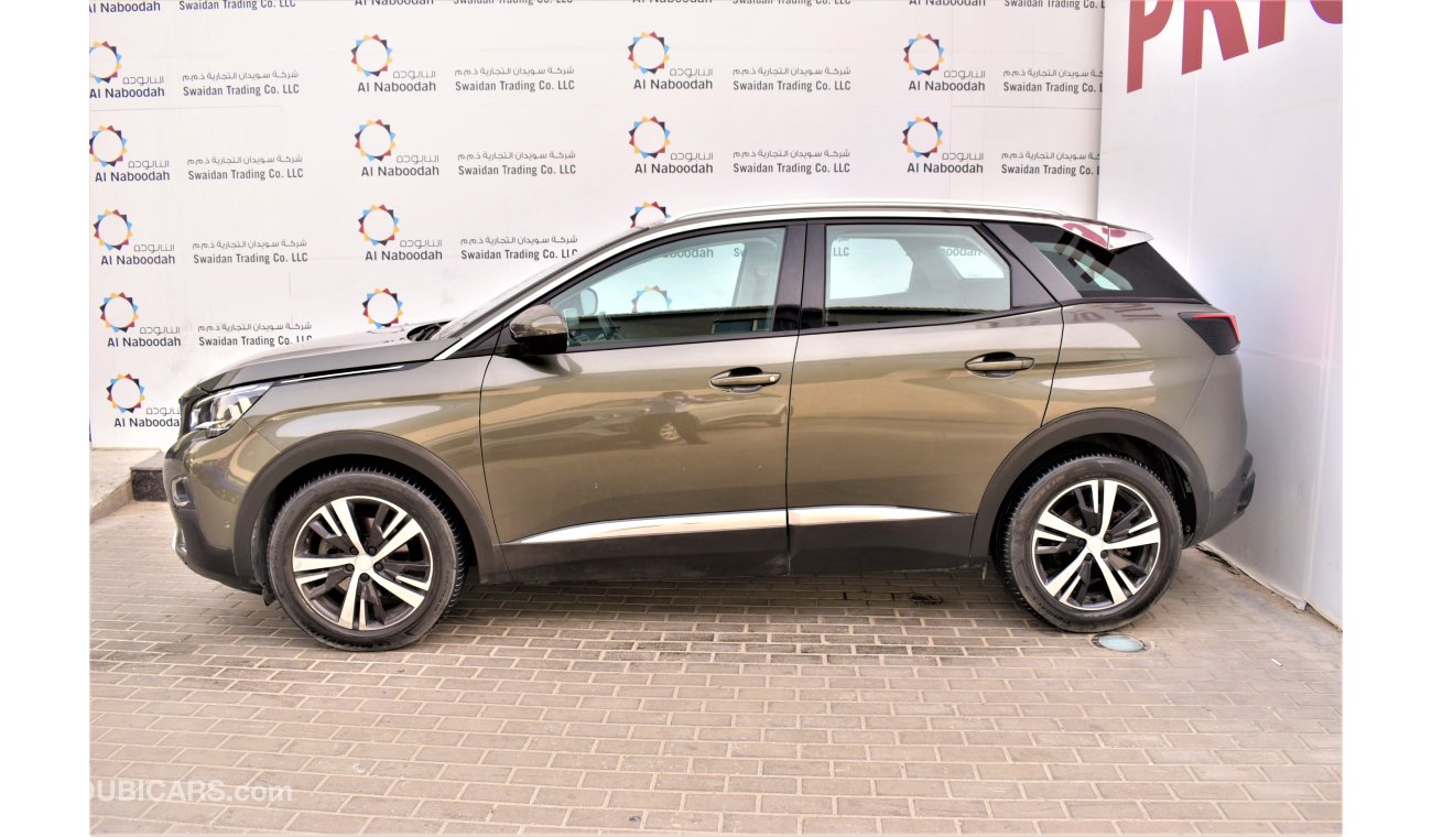 Peugeot 3008 GCC AGENCY WARRANTY UP TO 2024 OR 100,000KM 1.6L ALLURE 2019