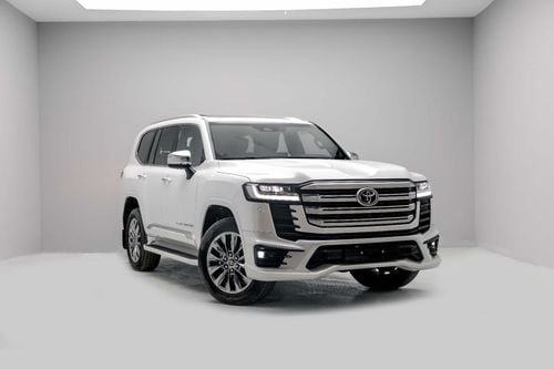 Toyota Land Cruiser VXR S 3.5L - WHITE INSIDE RED | EXPORT ONLY