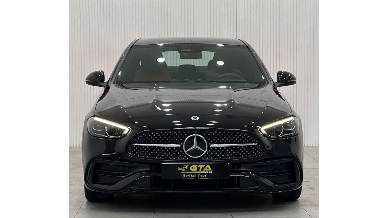 Mercedes-Benz C 200 2023 Mercedes-Benz C200 AMG Premium Plus, July 2028 Mercedes Warranty + Service Pack, GCC