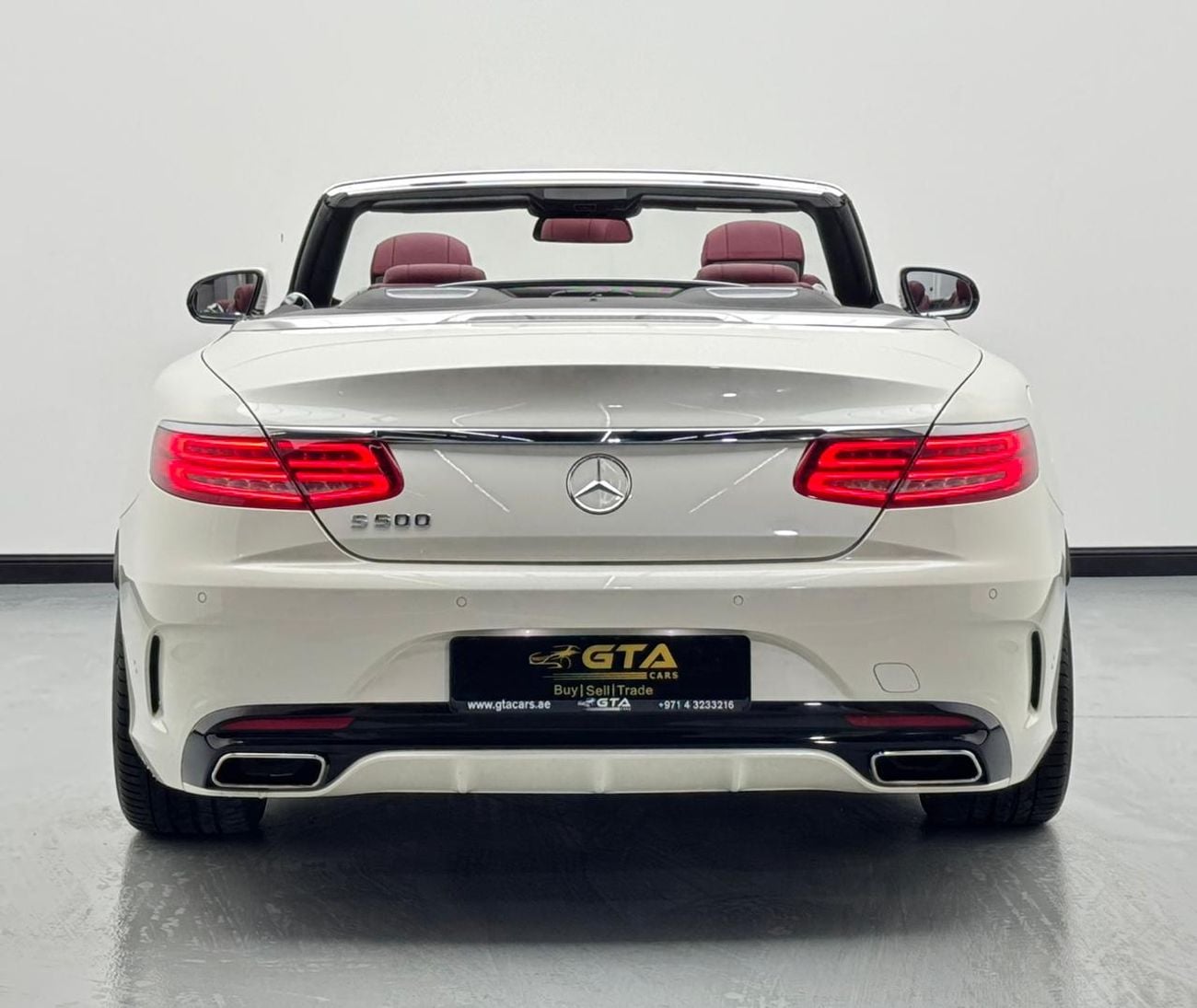 Mercedes-Benz S 500 Std 4.7L 2017 Mercedes-Benz S550 AMG, Full Service History, Excellent Condition, GCC