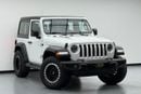 Jeep Wrangler Sport 3.6L A/T (4 Seater) 2019 Jeep Wrangler Sport, Warranty, Full Jeep Service History, Excellent C