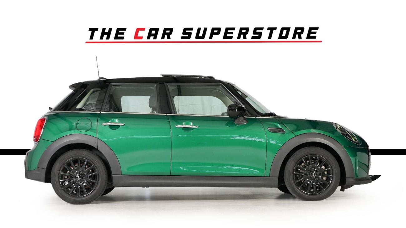 Mini Cooper Std 1.5L (4 Seater) Mini cooper Warranty and Service valid-GCC