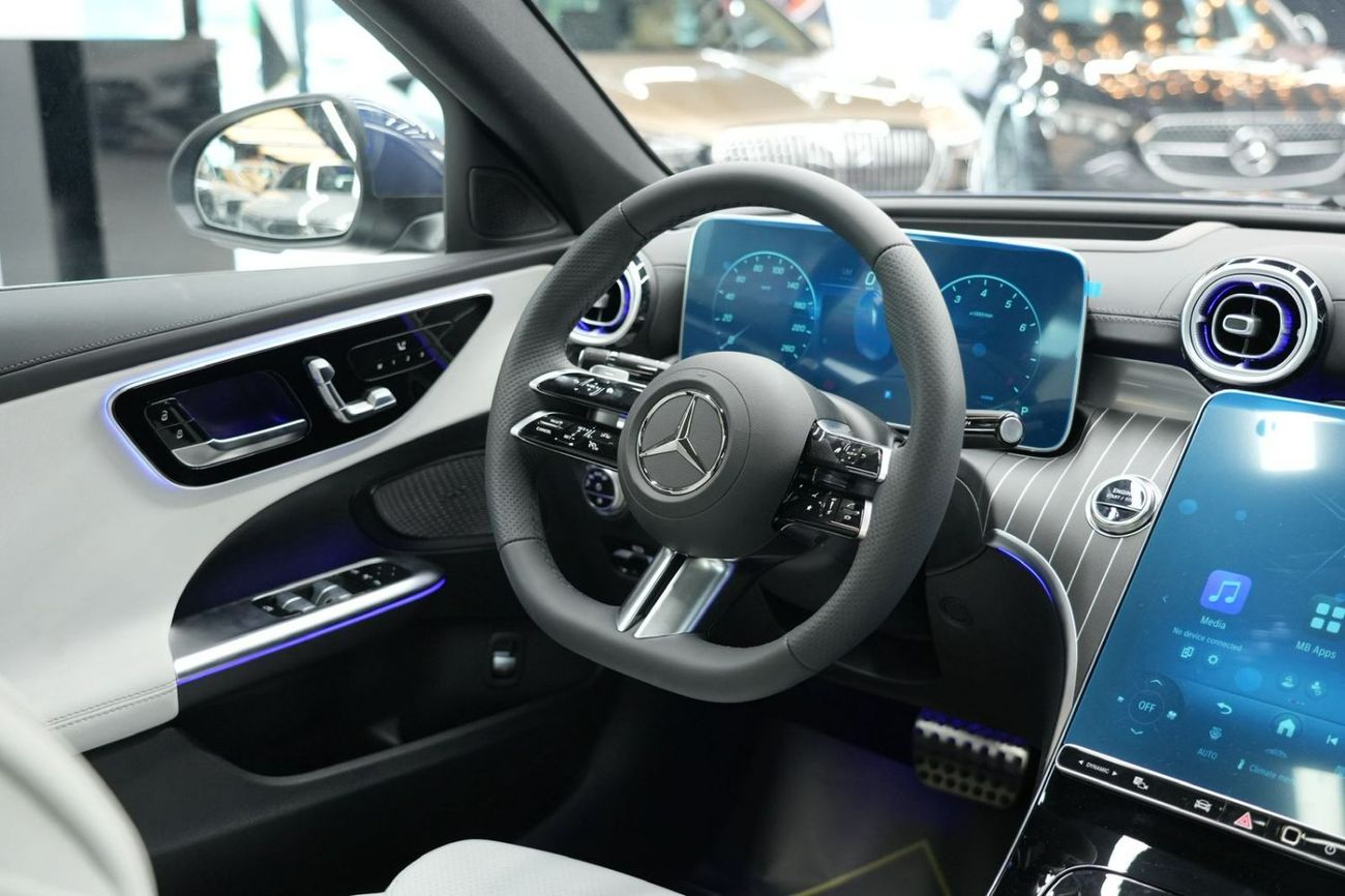 مرسيدس بنز C 200 Mercedes-Benz C 200 Premium | 2026 GCC 0km | Agency Warranty | AMG Package | 360 View