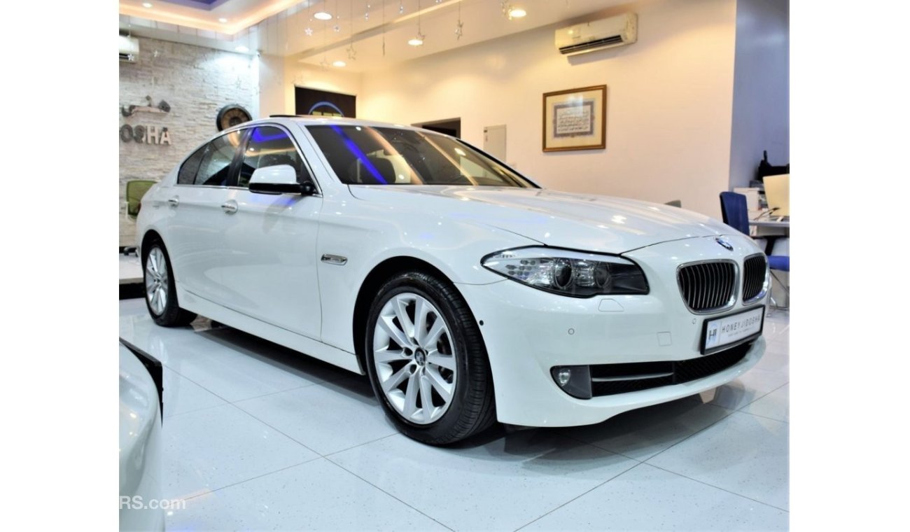 BMW 530i EXCELLENT DEAL for our BMW 530i 2013 Model!! in White Color! GCC Specs