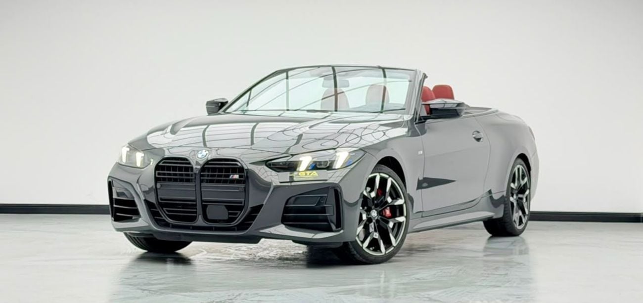 بي أم دبليو M440i 2025 BMW M440i xDrive Cabriolet, July/2029 BMW Warranty + Service Package, Full BMW Service History,