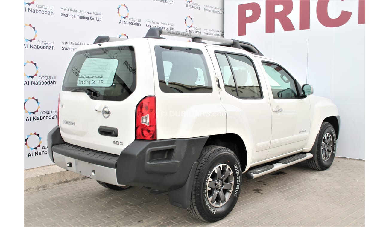 نيسان إكستيرا 4.0L V6 4WD OFF ROAD 2015 GCC