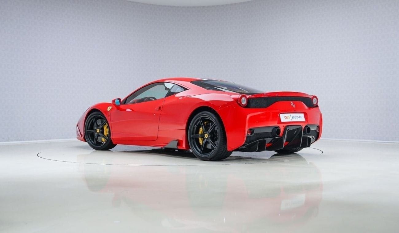 Ferrari 458 Speciale - 1 Year Approved Warranty - Approved Prepared Vehicle