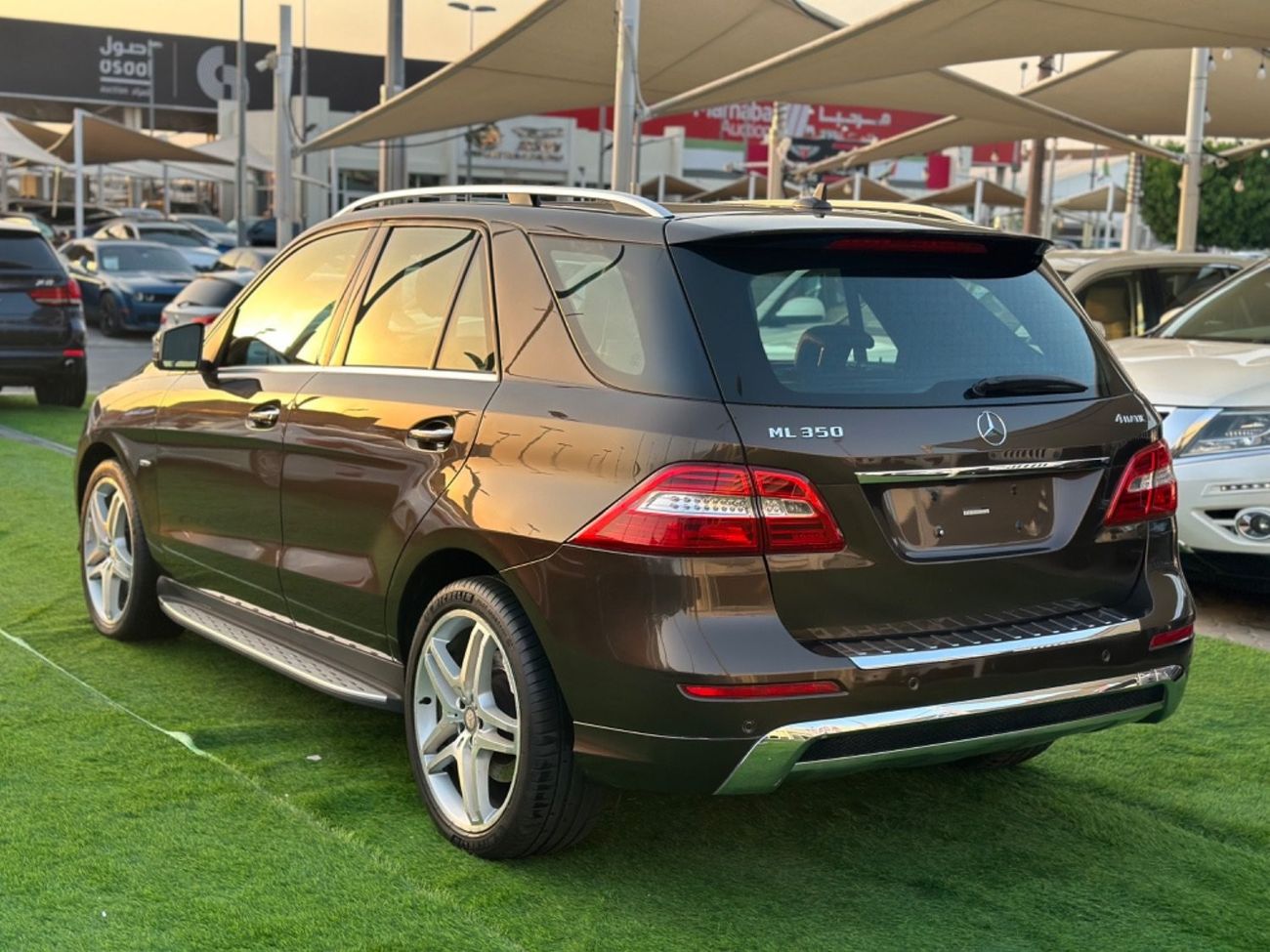 Mercedes-Benz ML 350 AMG MERCEDES BENZ ML350 MODEL 2013 GCC CAR PERFECT CONDITION INSIDE AND OUTSIDE FULL OPTION PANORAMI