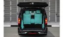 Mercedes-Benz Vito 2018 MBZ 2.0L 4X2 VITO TOURER VIP MAYBACH 121 VTB - Black inside Blue | Export Only