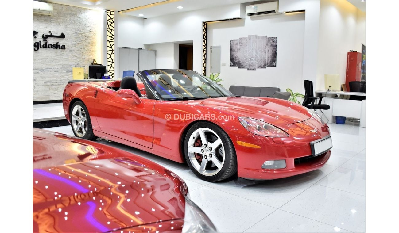 Chevrolet Corvette EXCELLENT DEAL for our Chevrolet Corvette C6 / LS2 V8 Engine ( 2006 Model ) in Red Color GCC Specs