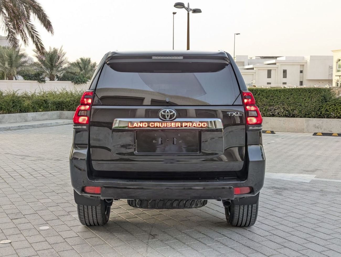 تويوتا برادو Toyota Prado 2011 facelifted to 2023 black colour