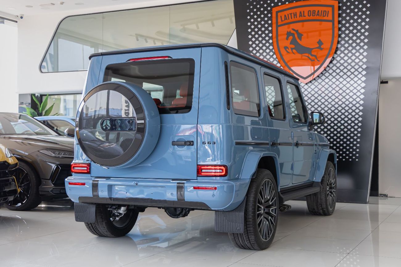 مرسيدس بنز G 63 AMG Double Night Pack|Fully Loaded|2026 Fully Cardbon Fiber |Gargash Auto Warranty PERFOMANCE PACKAGE