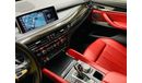 BMW X6 50i M Sport GCC .. FSH .. Perfect Condition .. Original Paint ..