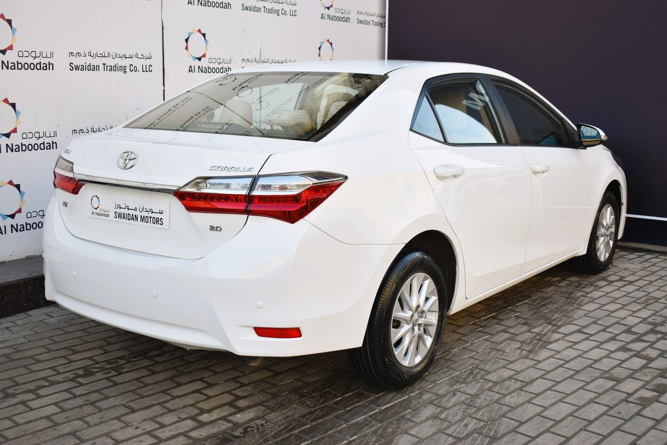 Toyota Corolla AED 879 PM | 2.0L SE GCC DEALER WARRANTY