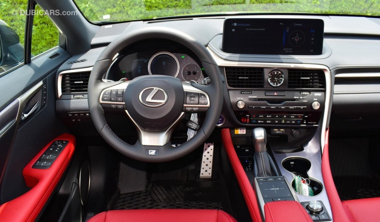 Lexus RX450h F sport 3 Hybrid. Local Registration + 10%
