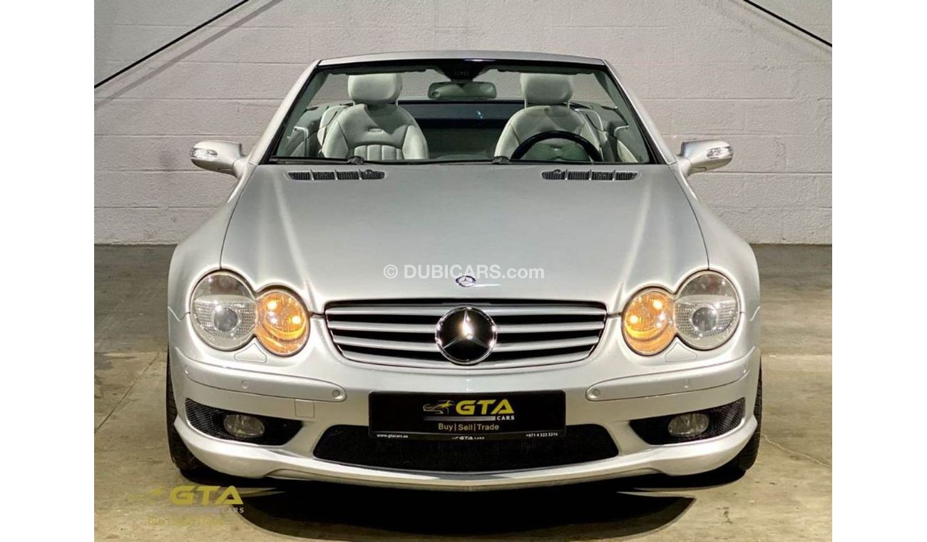 Mercedes-Benz SL 55 AMG 2005 Mercedes SL55 AMG, Full Service History, GCC, Low Kms, Immaculate Condition