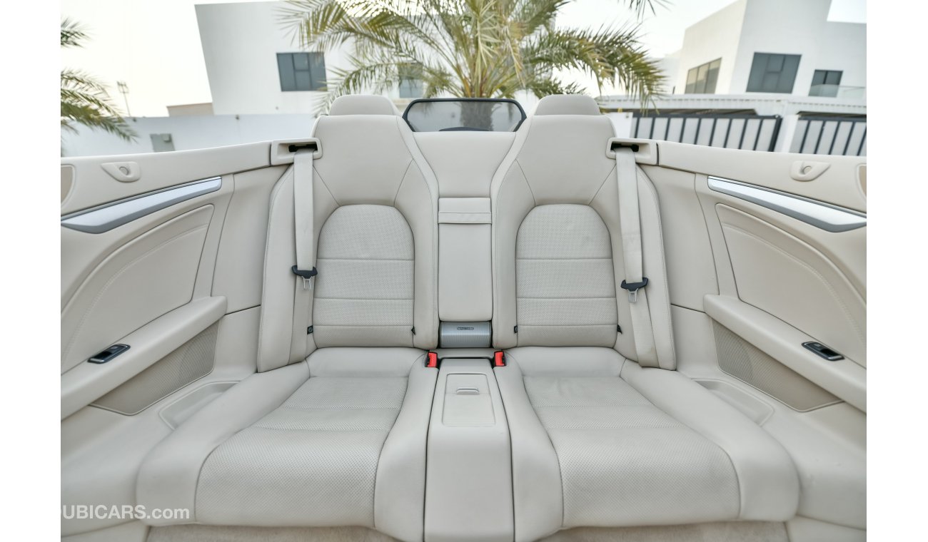 Mercedes-Benz E 400 Coupe Convertible - GCC - AED 2,624 Per Month - 0% DP