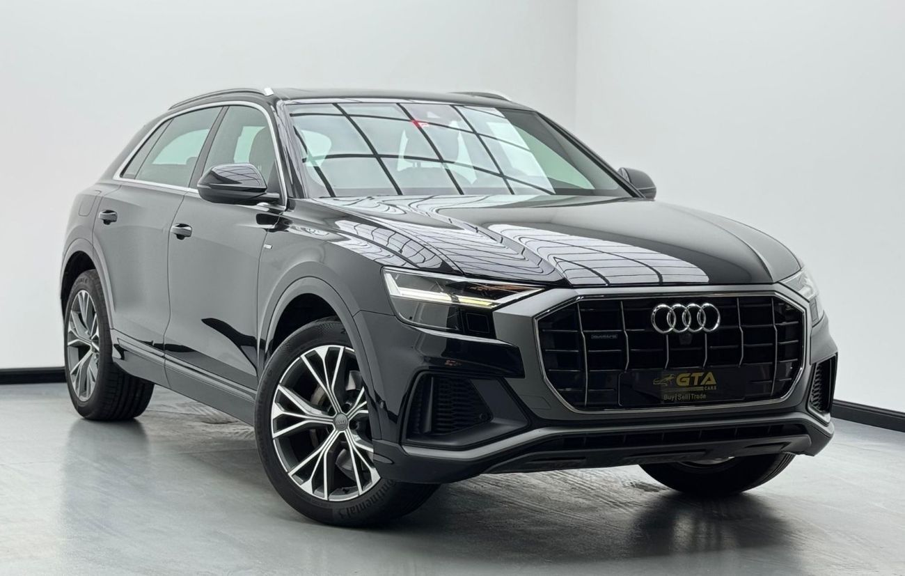 Audi Q8 55 TFSI quattro S-Line 3.0L (340 HP) 2019 Audi Q8 55 TFSI quattro S Line, 2027 Warranty + Service Co