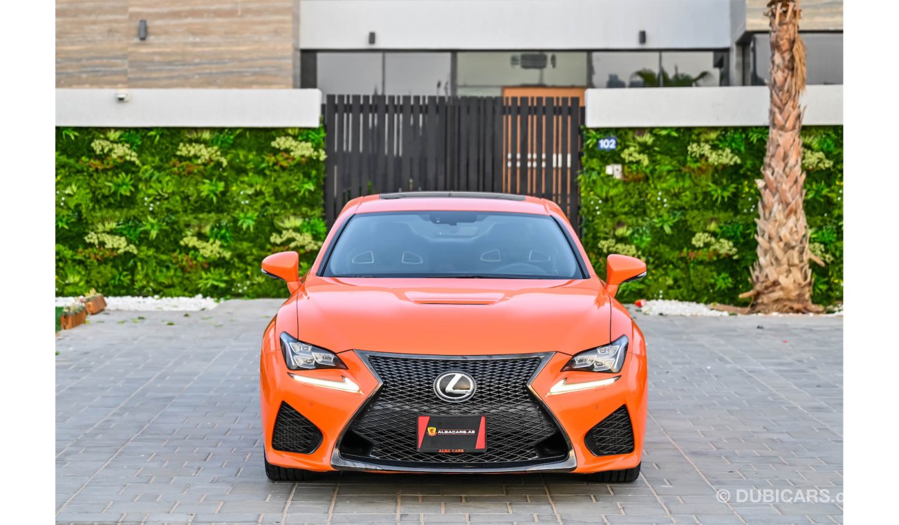 لكزس RC F 5.0L | 2,820 P.M | 0% Downpayment | Exceptional Condition