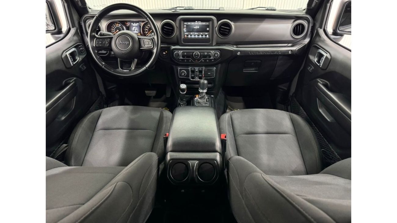 جيب رانجلر 2021 Jeep Wrangler Unlimited Sport, Warranty, Full Service History, Excellent Condition, GCC