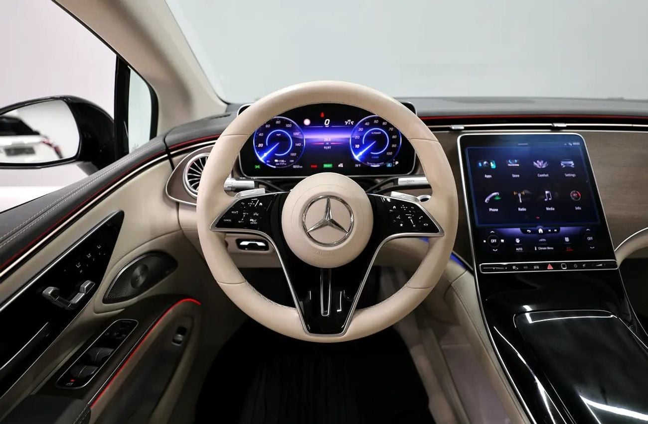 Mercedes Benz EQS 350  2 Years Warranty + Free Registration | 2022 Model | Fully electric with 329 HP | Ref#A007592