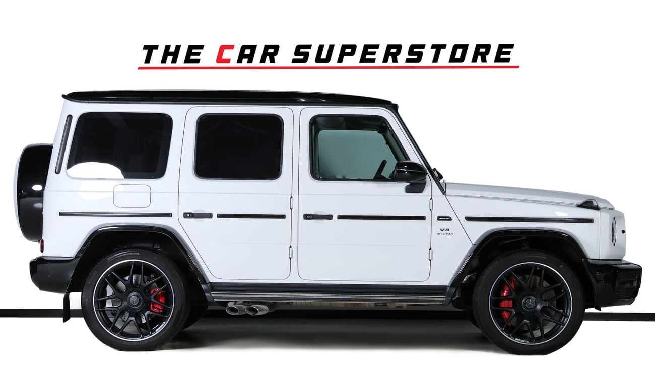 Mercedes-Benz G 63 AMG 4MATIC SUV Exclusive 2 Tone Exterior-Night Package-Low Mileage-1 Owner-Mint Condition