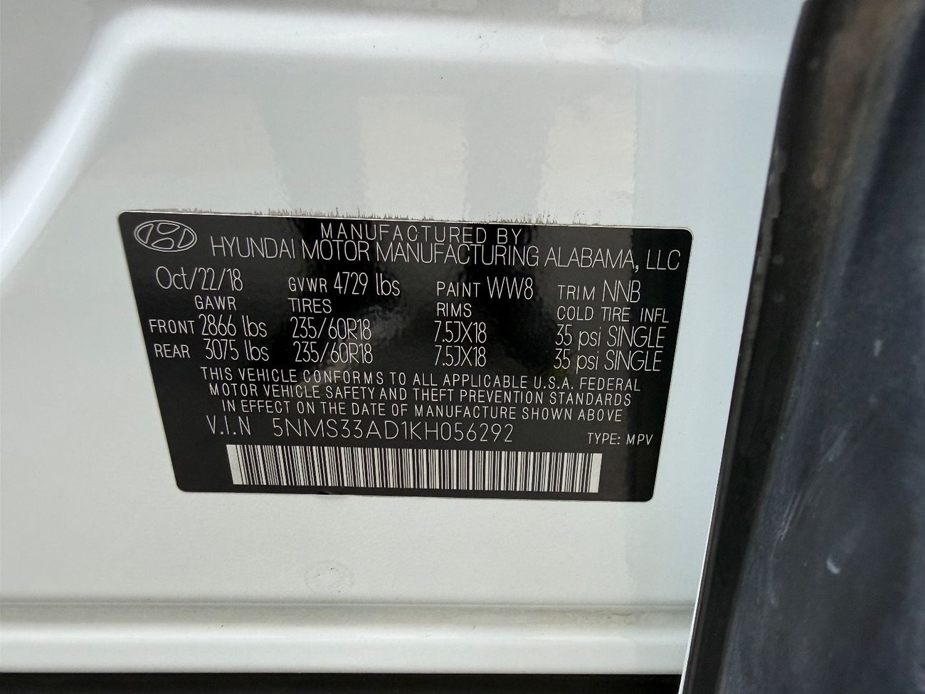 هيونداي سانتا في GL 2.4L