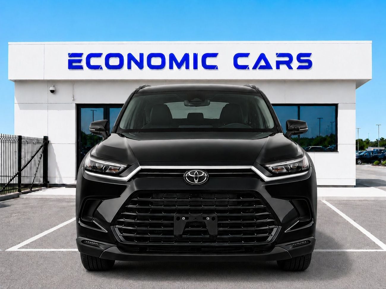 تويوتا جراند هايلاندر ECTAI0011 - Toyota Grand Highlander XLE - 2.4L Petrol Auto TC - Black - 2026