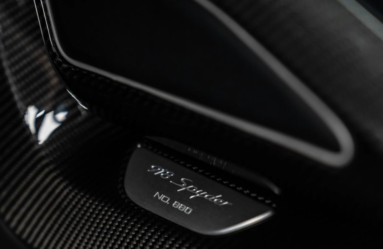 Porsche 918 Spyder 4.6L V8 N/A Engine + eMotor