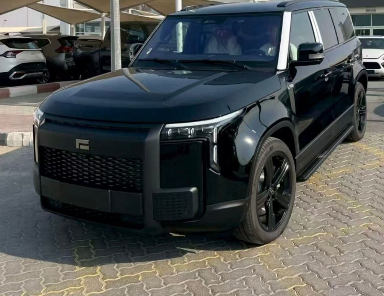 روكس 01 7 seats black- orange