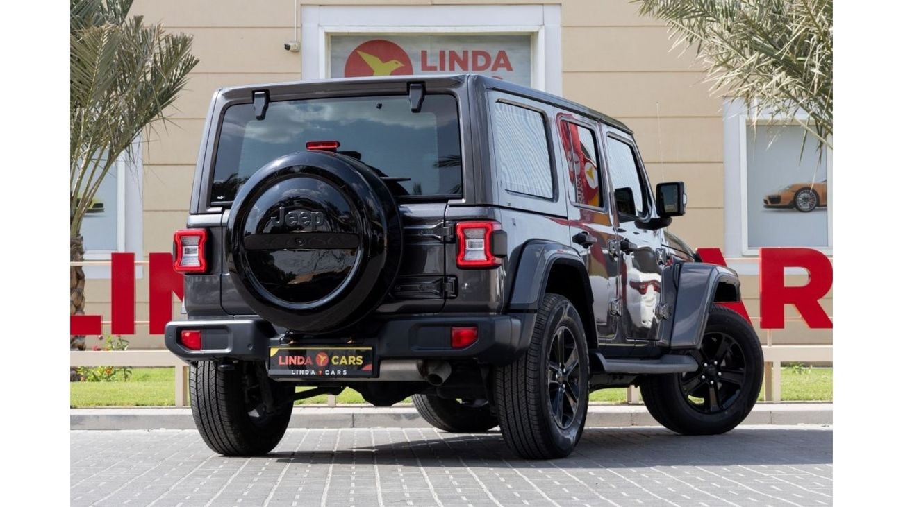 Jeep Wrangler Jeep Wrangler Unlimited Sahara Night Eagle Edition 2019 GCC under Warranty with Flexible Down-Paymen