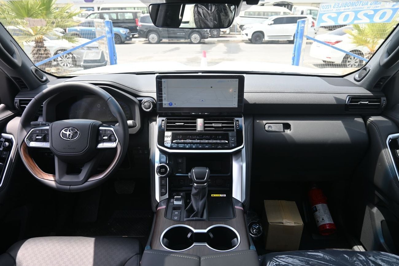 تويوتا لاند كروزر VX 3.5L TwinTurbo V6, 4WD Black inside Black